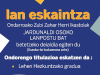 Lan eskaintza LH  2022 