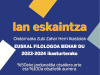 Lan eskaintza - Filologoa