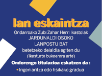 Lan eskaintza DBH  24-25 